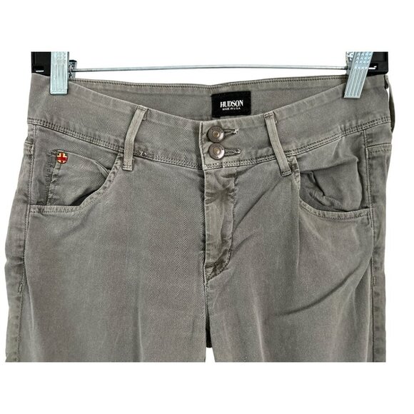 Hudson Collin Skinny Flap Pocket Jeans Chinos Perfectly Broken In Size 27 - Picture 5 of 11